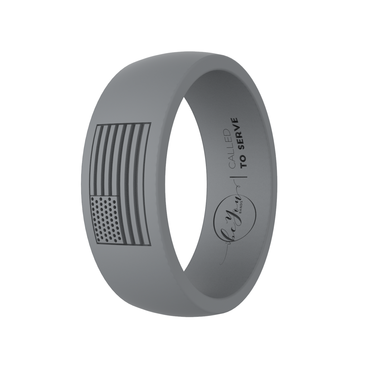 Men's American Flag - Slate Gray