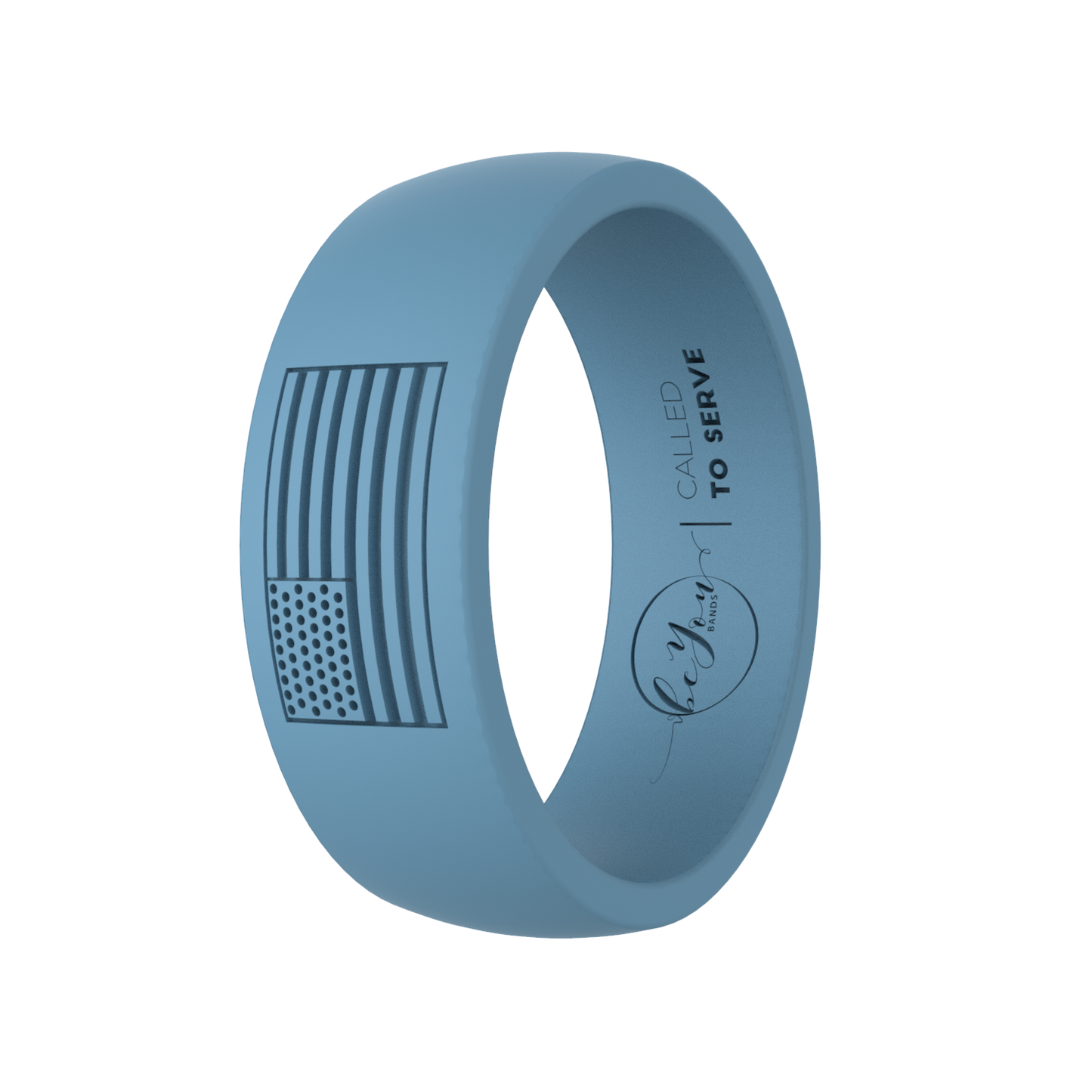 Men's American Flag - Seaside Blue