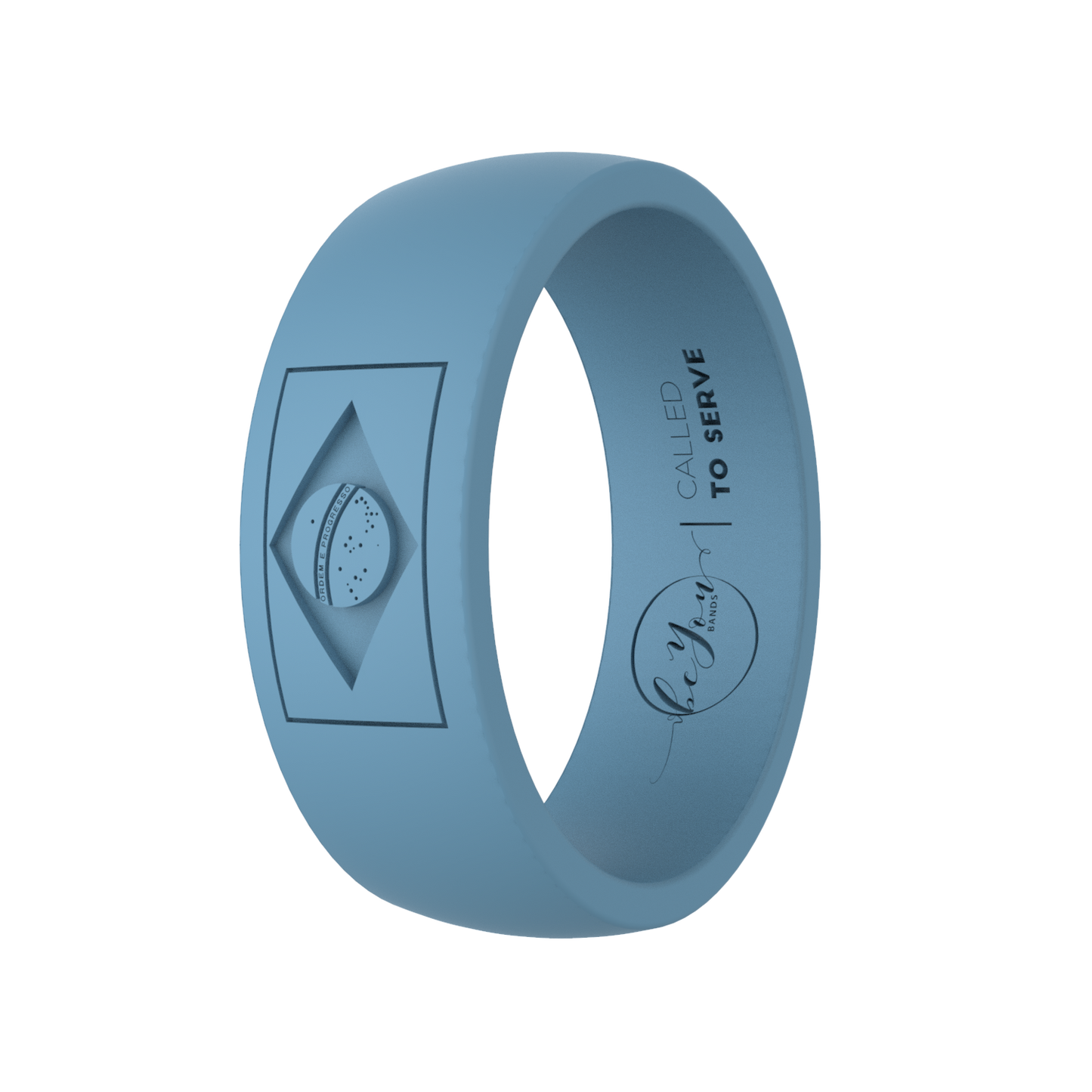 Men's Brazil Flag - Seaside Blue